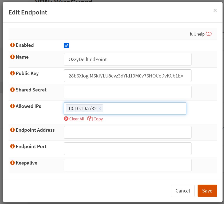 WireGuard Configuration